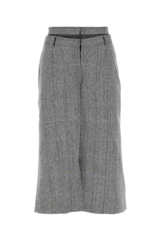 商品MAISON MARGIELA|Maison Margiela High-Rise Asymmetric Draped Skirt,价格¥5278,第1张图片