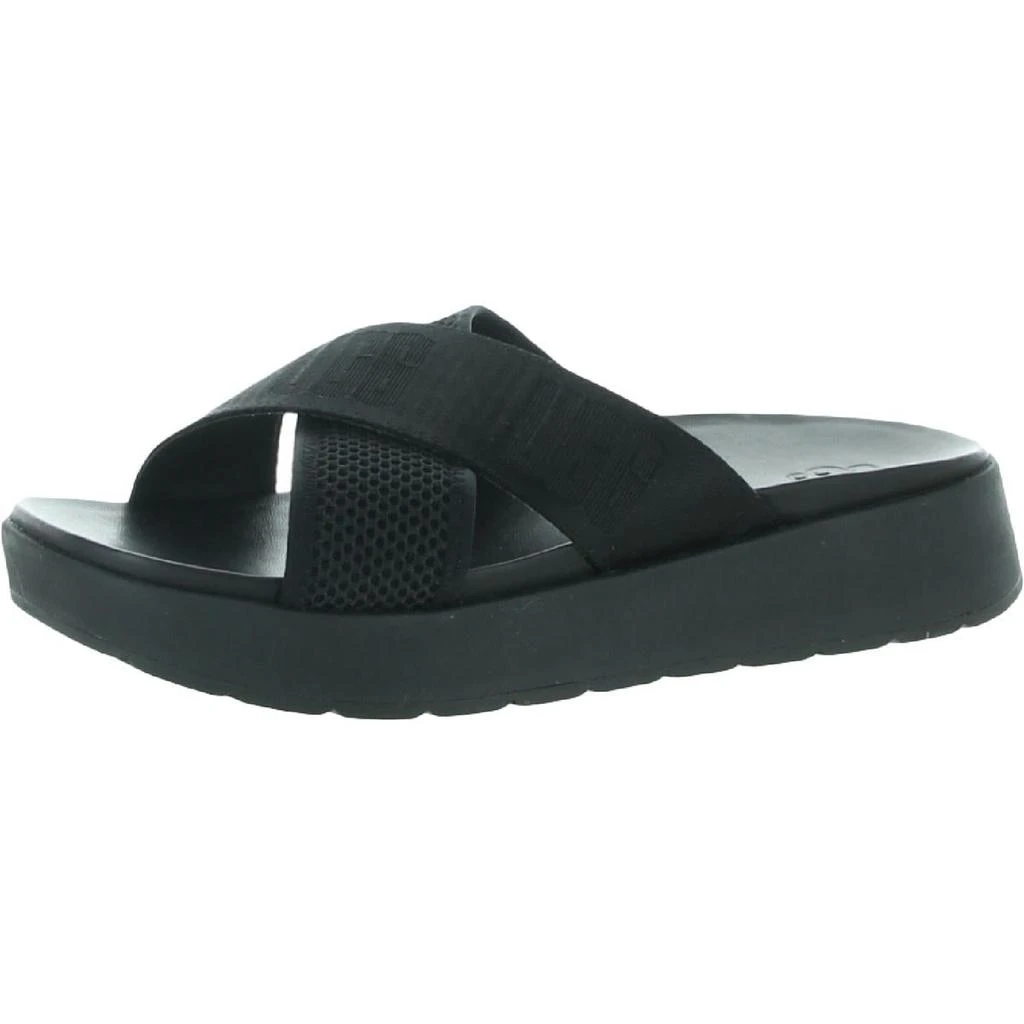 商品UGG|Ugg Womens Emily Mesh Leather Slip On Slide Sandals,价格¥225,第2张图片详细描述
