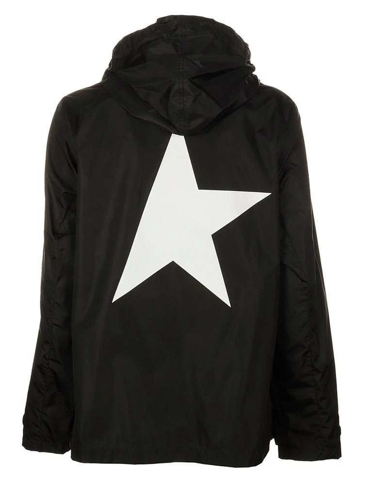 商品Golden Goose|Golden Goose Deluxe Brand Star Printed Hooded Windbreaker,价格¥2126,第2张图片详细描述