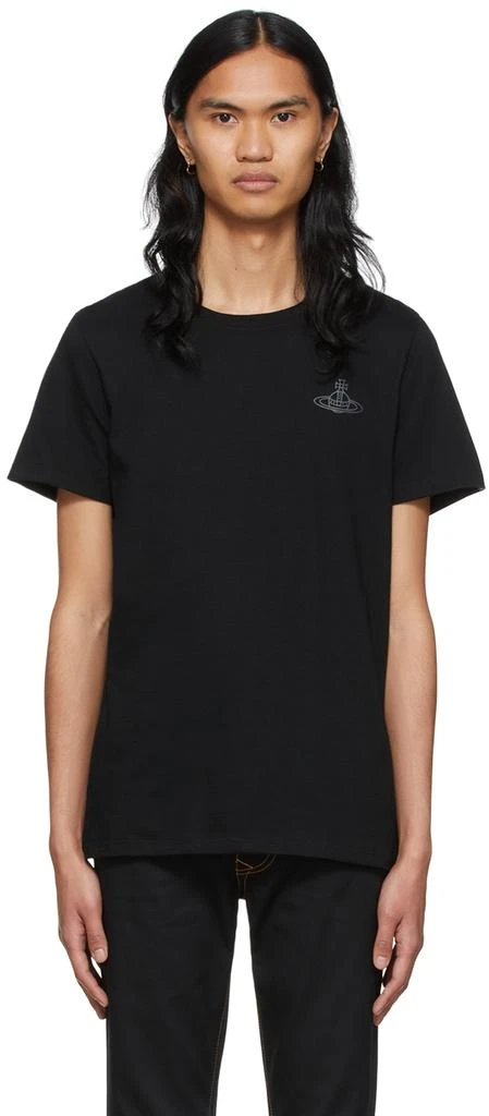 商品Vivienne Westwood|Two-Pack Black Organic Cotton T-Shirt,价格¥637,第1张图片