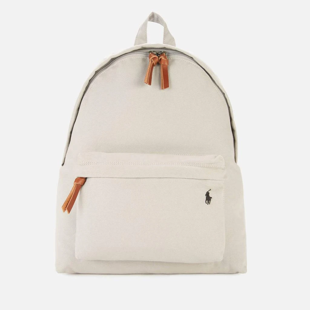 商品Ralph Lauren|Polo Ralph Lauren Men's Canvas Backpack - Soft Grey,价格¥581,第1张图片