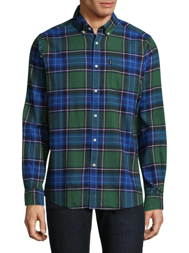 商品Barbour|Tartan Cotton Casual Button-Down Shirt,价格¥663,第1张图片