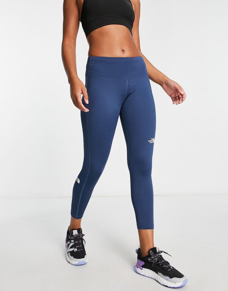 The North Face Training Flex high rise 7/8 leggings in navy商品第4张图片规格展示