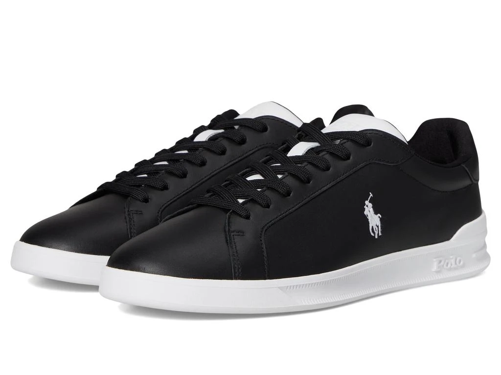 商品Ralph Lauren|Heritage Court II Leather Sneakers,价格¥735,第1张图片