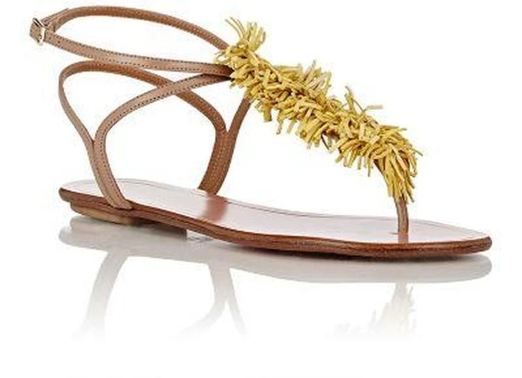 商品Aquazzura|Wild Thing T-Strap Sandals,价格¥1724,第2张图片详细描述