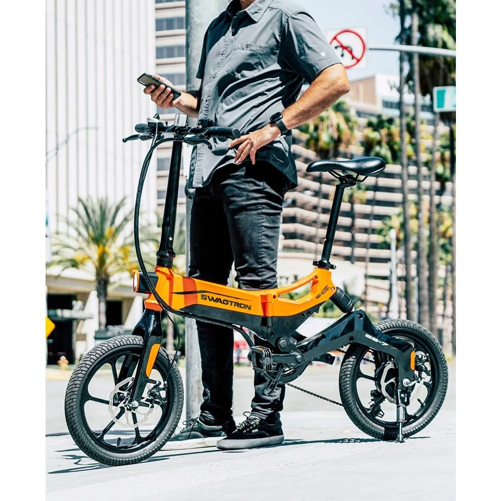 商品Swagtron|EB-7 Plus E-Bike with 7 Speed Shifter,价格¥5208,第5张图片详细描述