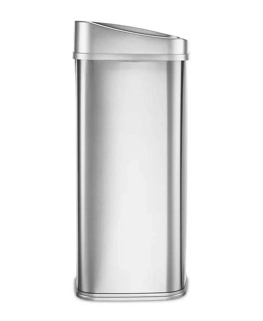 商品NINE STARS GROUP USA INC|Nine Stars 13.2 Gallon Stainless Steel Sensor Trash Can with Silver Trim,价格¥723,第4张图片详细描述