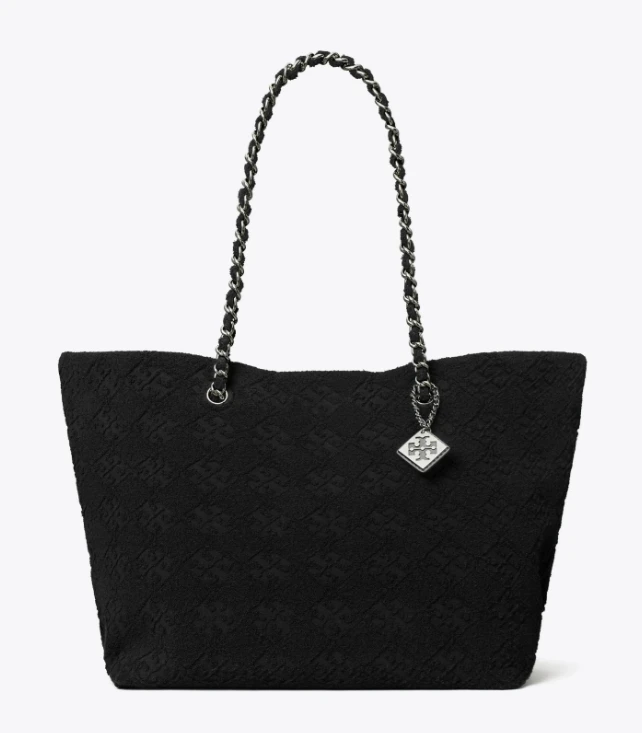 商品Tory Burch|汤丽柏琦Ella 织物链条单肩托特包（香港仓发货）,价格¥2917,第1张图片