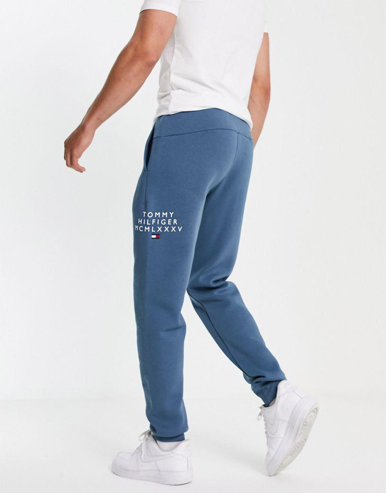 Tommy Hilfiger charcoal blue joggers商品第1张图片规格展示