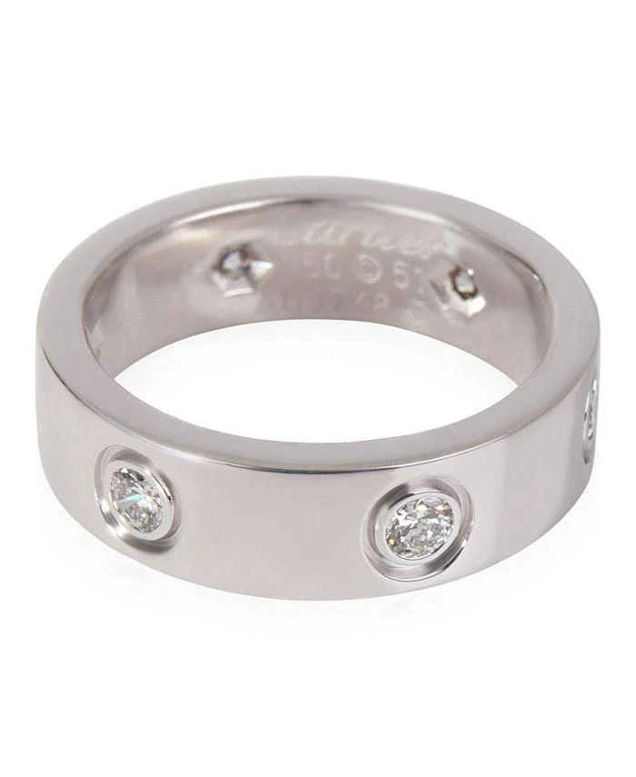 商品[二手商品] Cartier|Love 18K White Gold Ring,价格¥21390,第2张图片详细描述