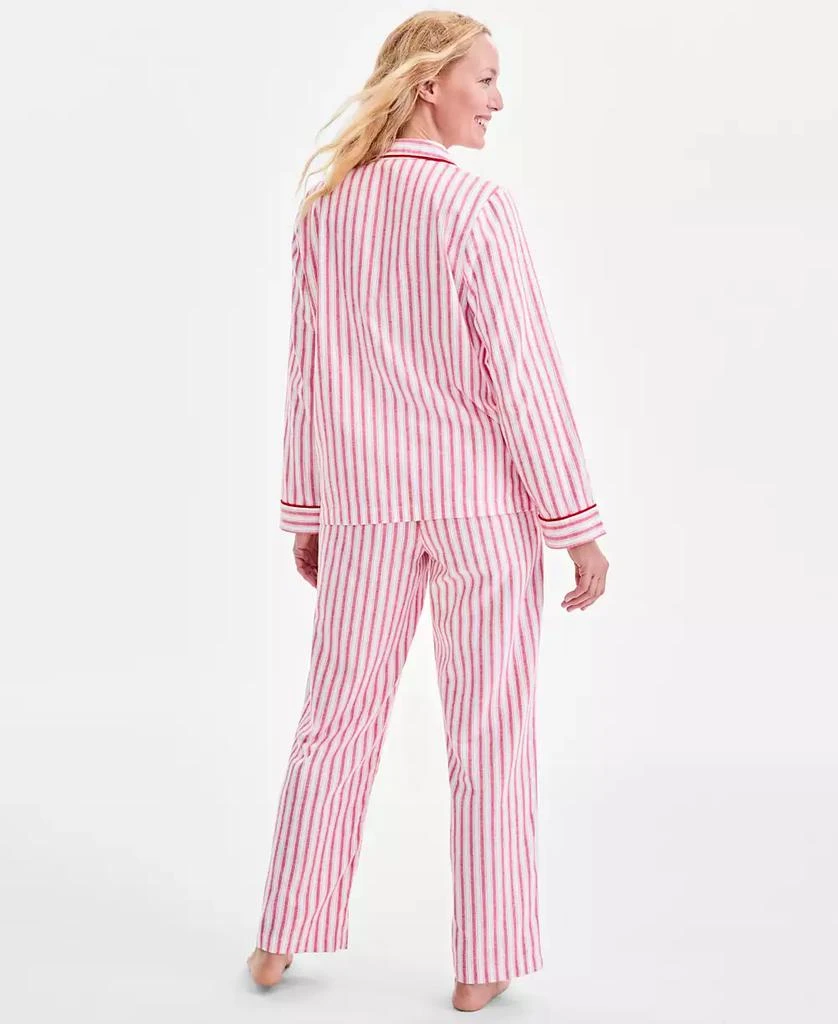 商品Charter Club|Women's 2-Pc. Cotton Flannel Packaged Pajamas Set, Created for Macy's,价格¥252,第2张图片详细描述
