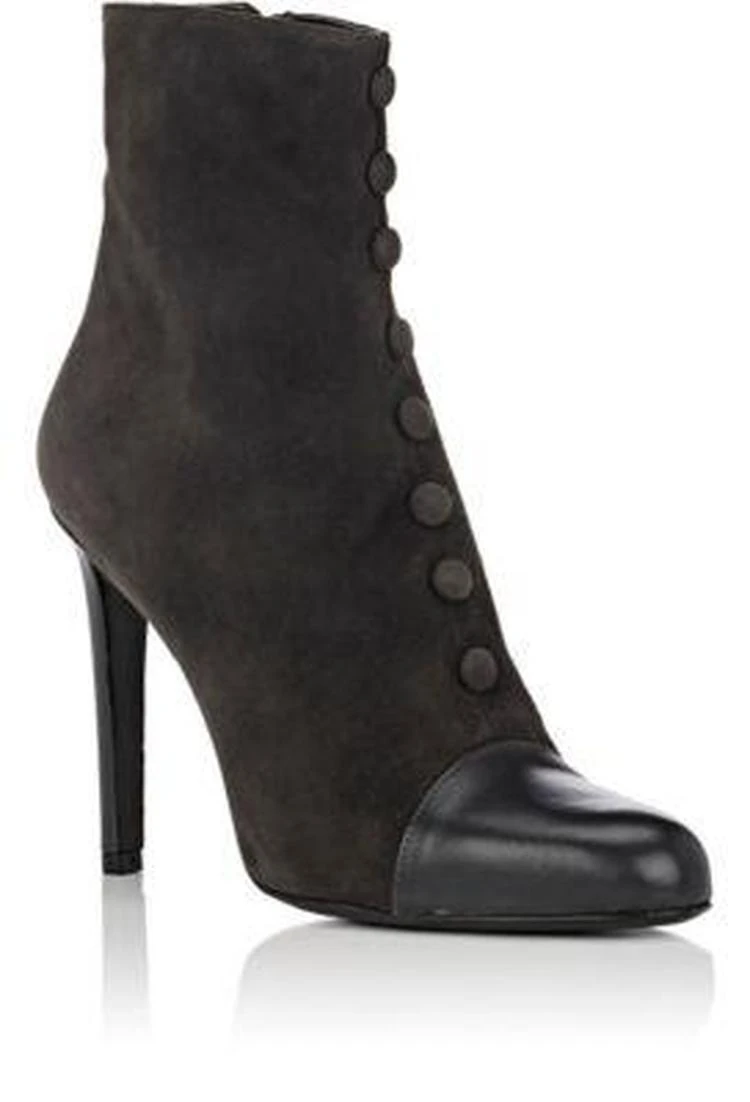 商品Barneys New York|Cap-Toe Suede Ankle Boots,价格¥1927,第2张图片详细描述