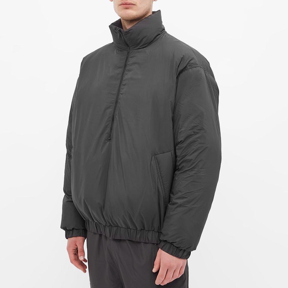 商品Essentials|Fear of God ESSENTIALS Quilted Smock Jacket - Iron,价格¥2192,第4张图片详细描述