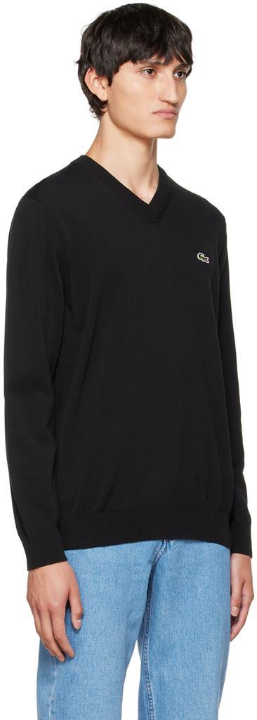 商品Lacoste|Black Patch Sweater,价格¥493,第4张图片详细描述