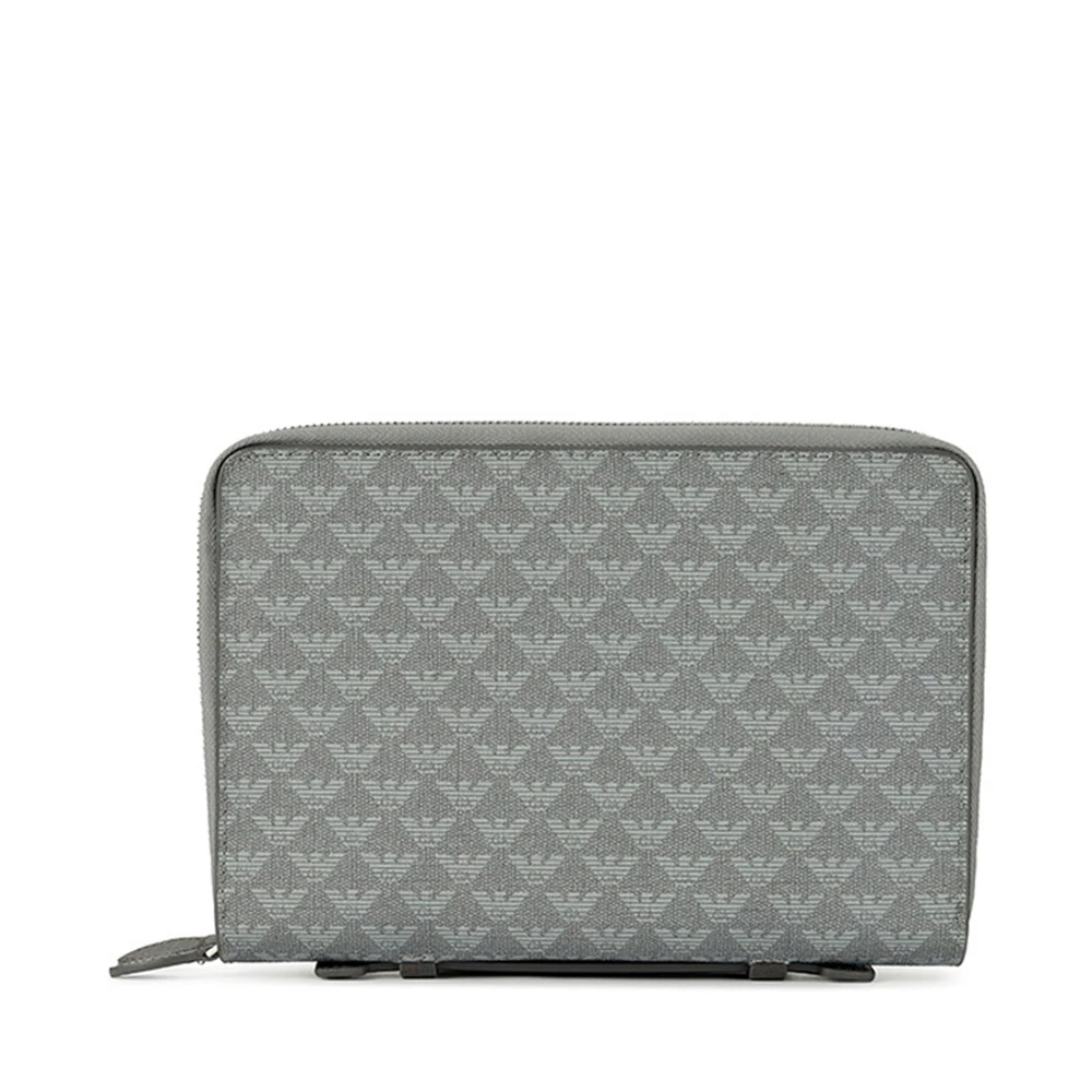 商品[国内直发] Emporio Armani|EMPORIO ARMANI 灰色男士手拿包 Y4R032-YH606-86844,价格¥2193,第1张图片