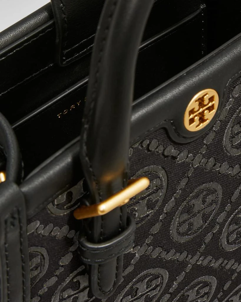 商品Tory Burch|Mini T Monogram Canvas Tote Bag,价格¥2317,第5张图片详细描述