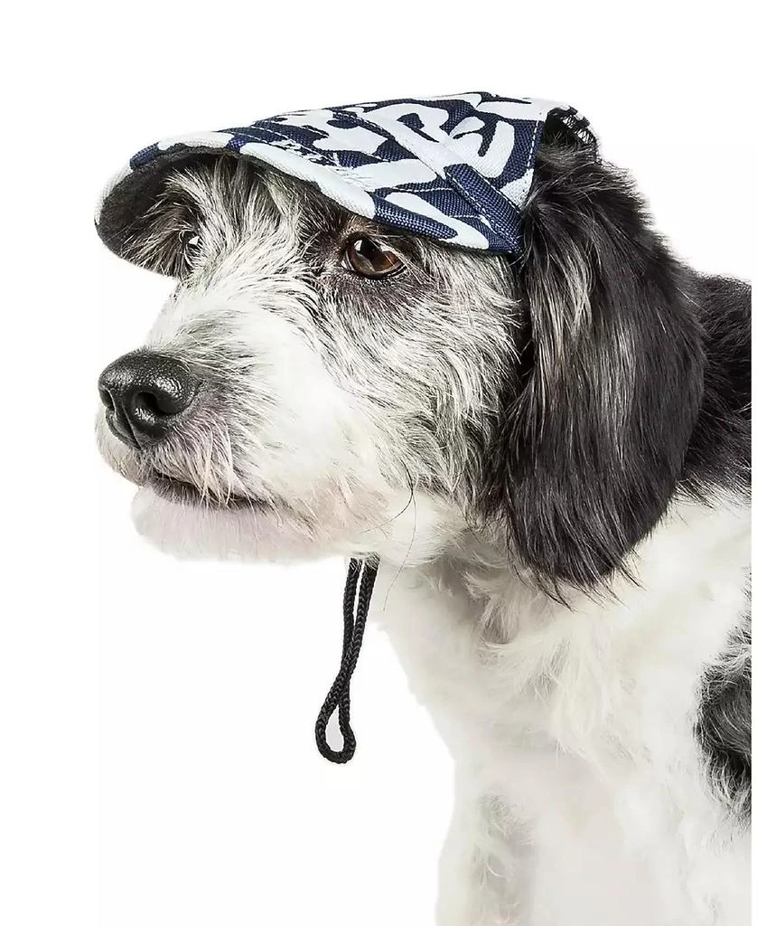 商品Pet Life|'Bone Cappa' Graffiti Sculptured UV Protectant Adjustable Dog Hat Cap,价格¥120,第1张图片