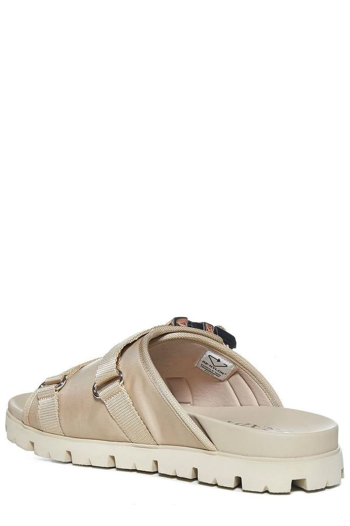 商品Prada|Prada Buckled Strap Open Toe Sandals,价格¥3265,第3张图片详细描述
