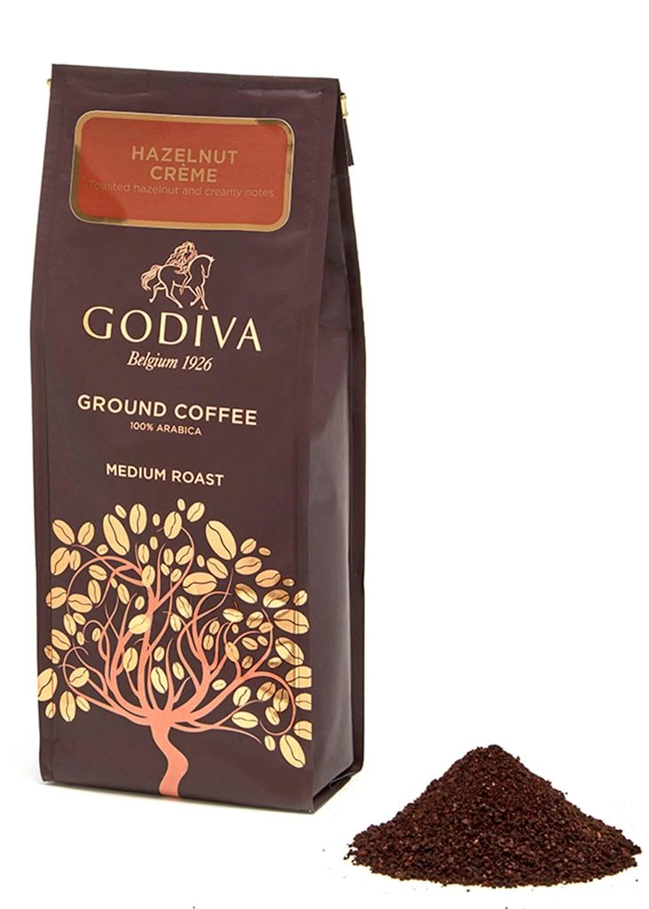 商品Godiva|Hazelnut Crème Ground Coffee 284g,价格¥151,第1张图片