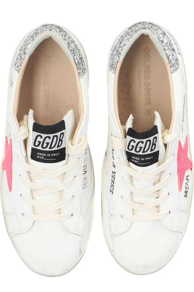 商品Golden Goose|Golden Goose Kids Super Star Patch Sneakers,价格¥1561,第4张图片详细描述