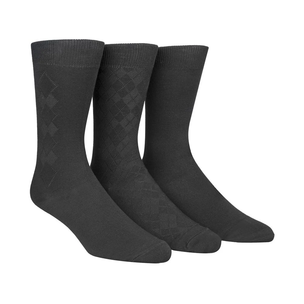 商品Calvin Klein|Men's Socks, Rayon Dress Men's Socks 3 Pack,价格¥100,第1张图片详细描述