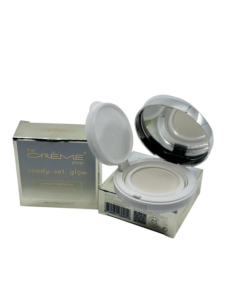 商品Creme Shop|The  Ready Set Glow Cushion Highlighter Gold Glow 0.53 OZ Set of 2,价格¥57,第3张图片详细描述