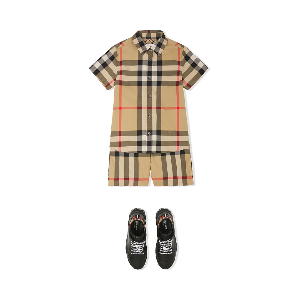 BURBERRY 格纹男童衬衫 8040991 商品