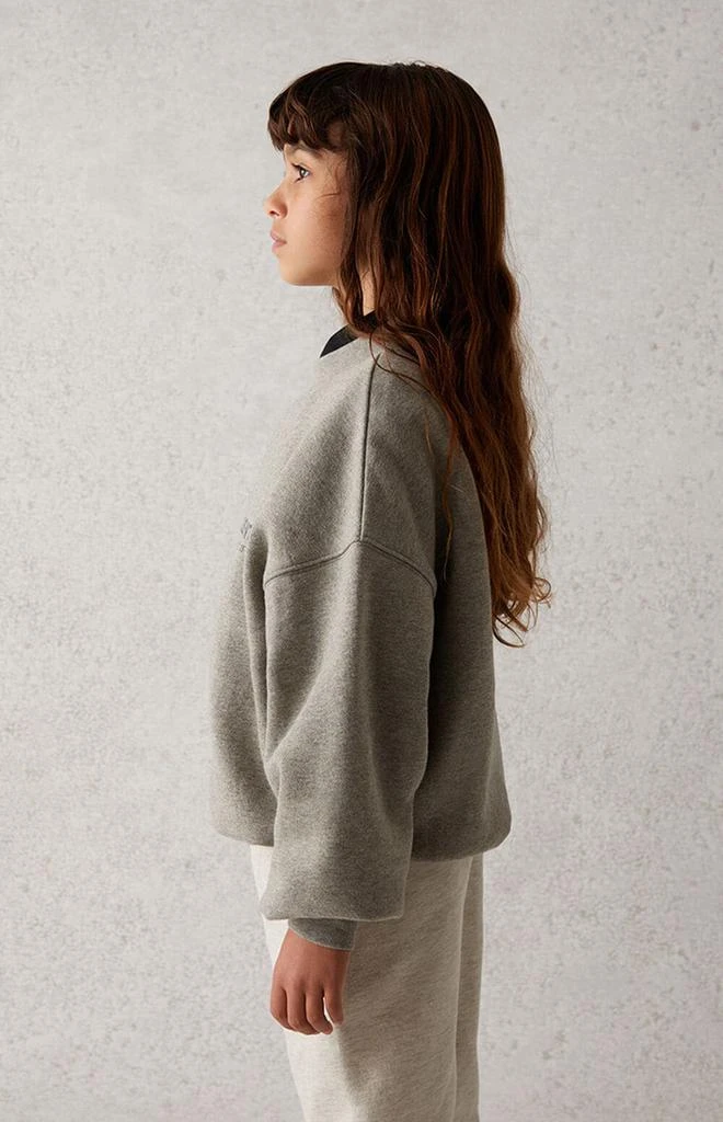 商品Essentials|Heather Oatmeal Crew Neck Sweatshirt,价格¥246,第3张图片详细描述