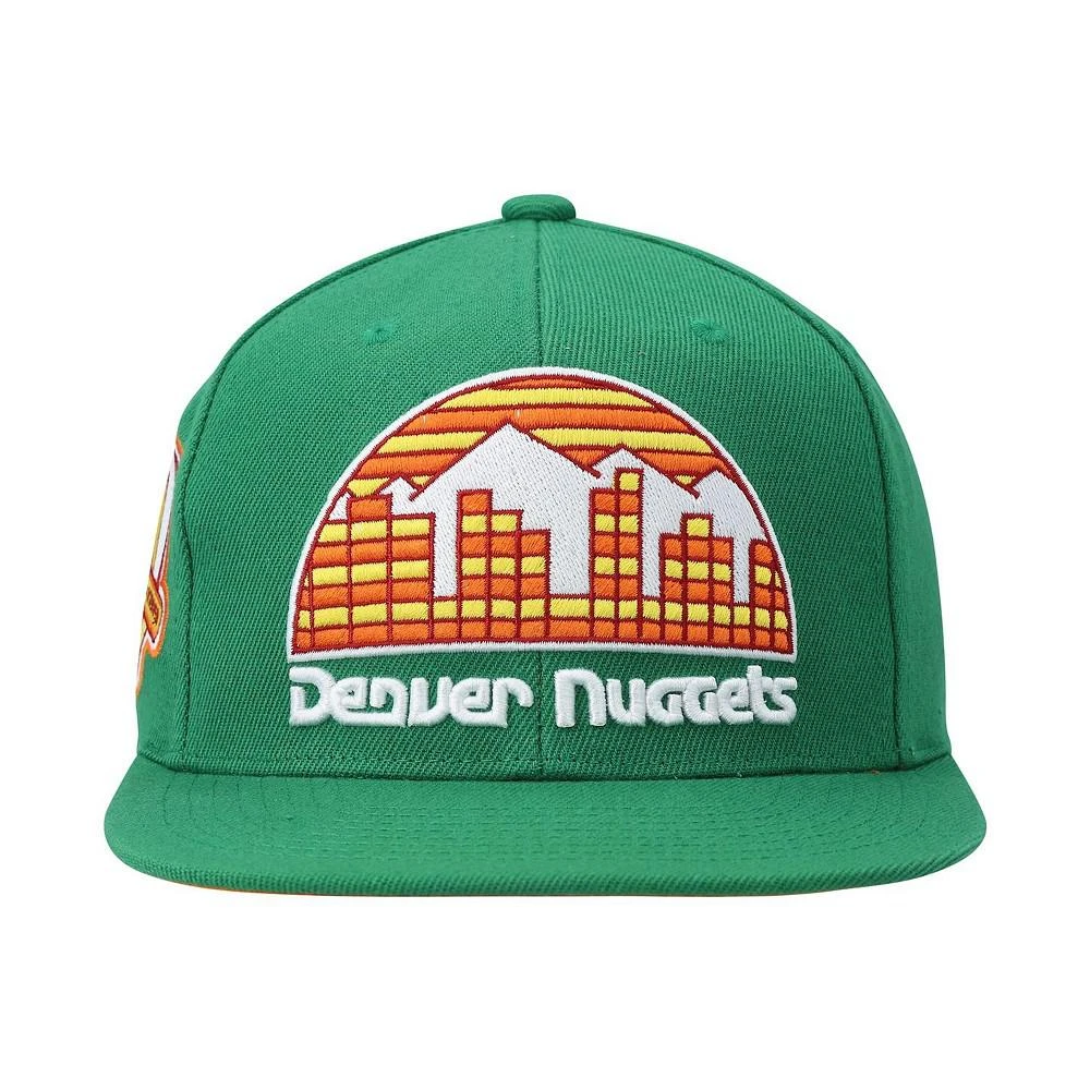商品Mitchell & Ness|Men's Green Denver Nuggets 40th Anniversary Like Mike Snapback Hat,价格¥253,第3张图片详细描述