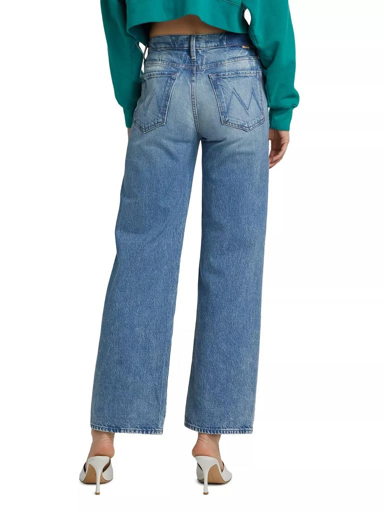 商品MOTHER|The Dodger Sneak High-Rise Wide-Leg Jeans,价格¥2093,第5张图片详细描述