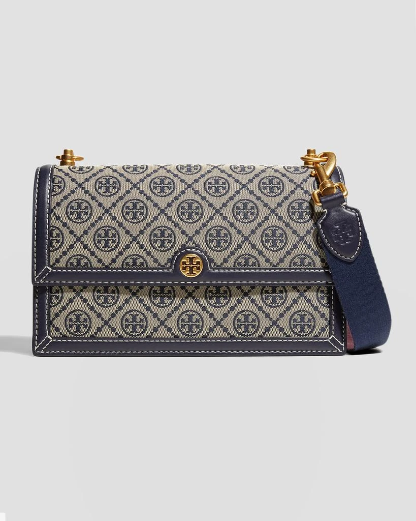 商品Tory Burch|T Monogram Jacquard Shoulder Bag,价格¥3897,第1张图片