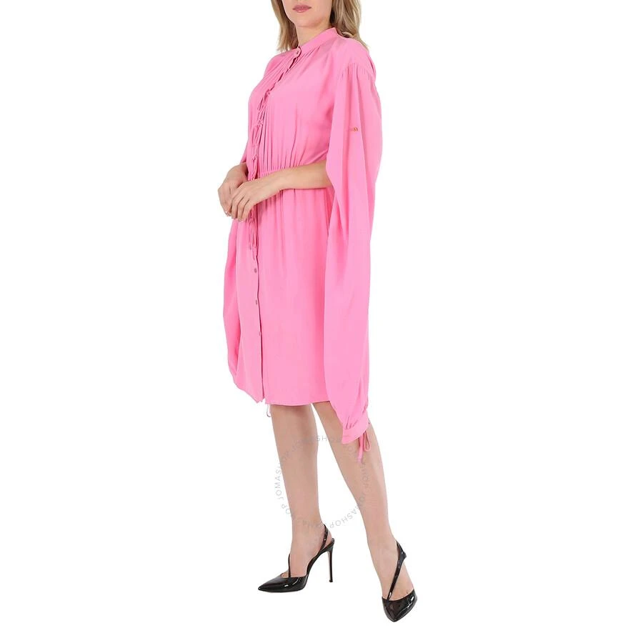 商品Burberry|Ladies Bubblegum Pink Joyce Silk Dress,价格¥6850,第3张图片详细描述