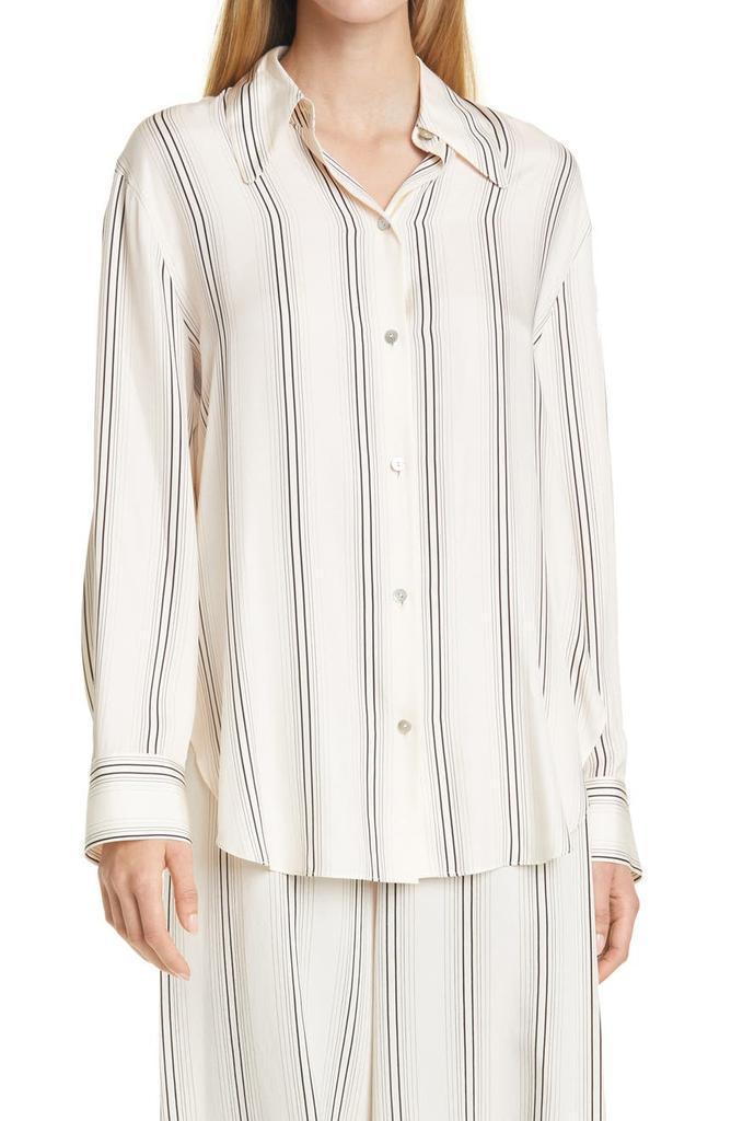 商品Vince|Stripe Button Up Blouse,价格¥1250,第1张图片