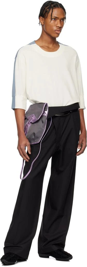商品Kiko Kostadinov|Black Navin Wide Leg Trousers,价格¥4981,第5张图片详细描述
