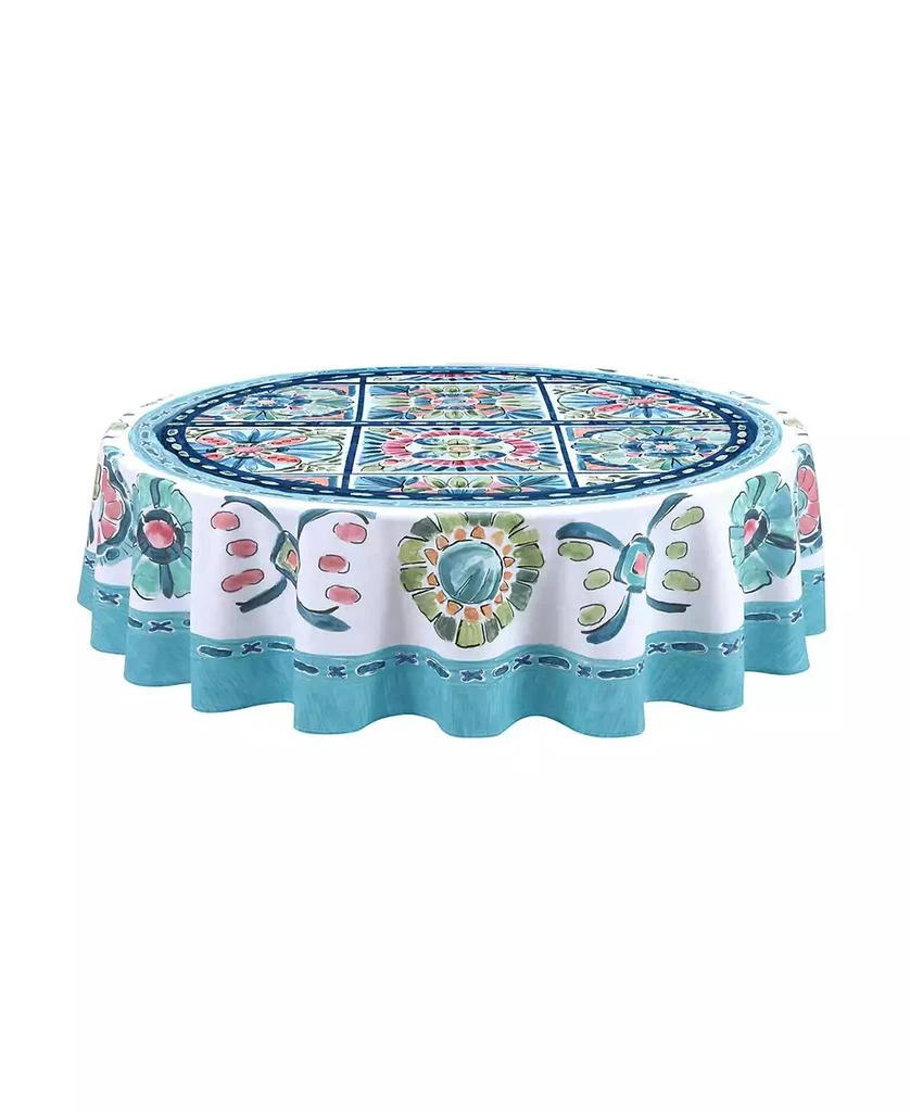 商品Laural Home|Boho Plaza 70 Round Tablecloth,价格¥471,第1张图片