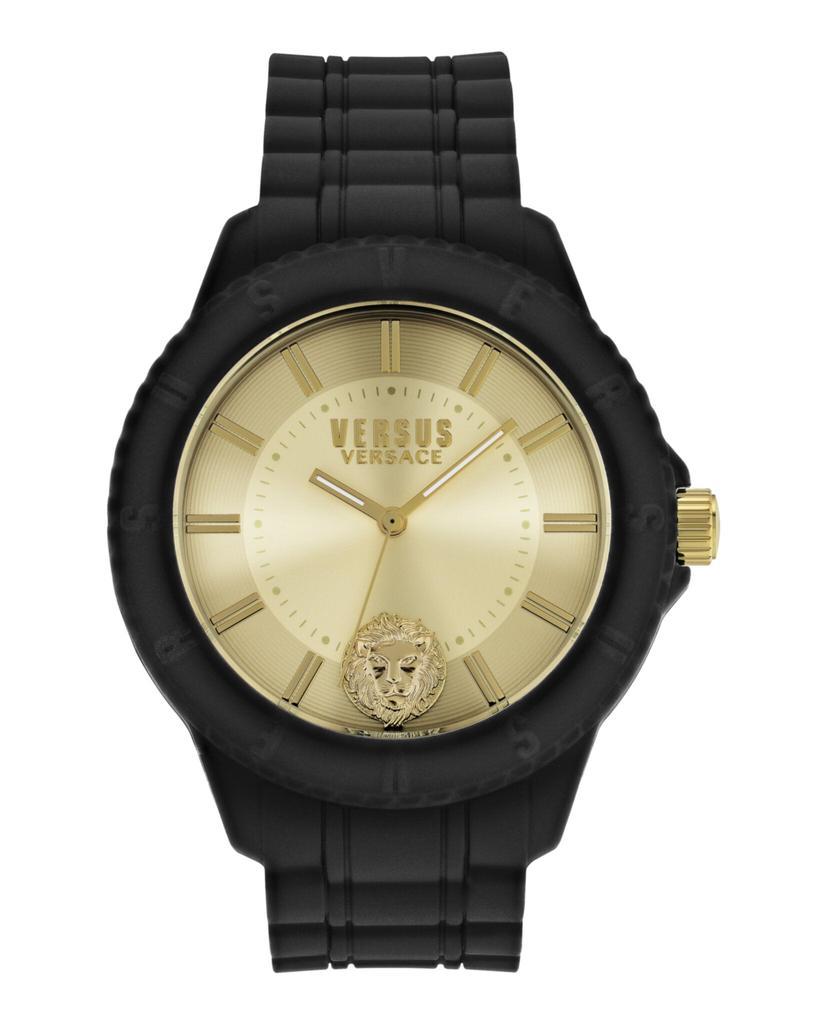 商品Versus Versace|Tokyo Silicone Lion Strap Watch,价格¥411,第1张图片