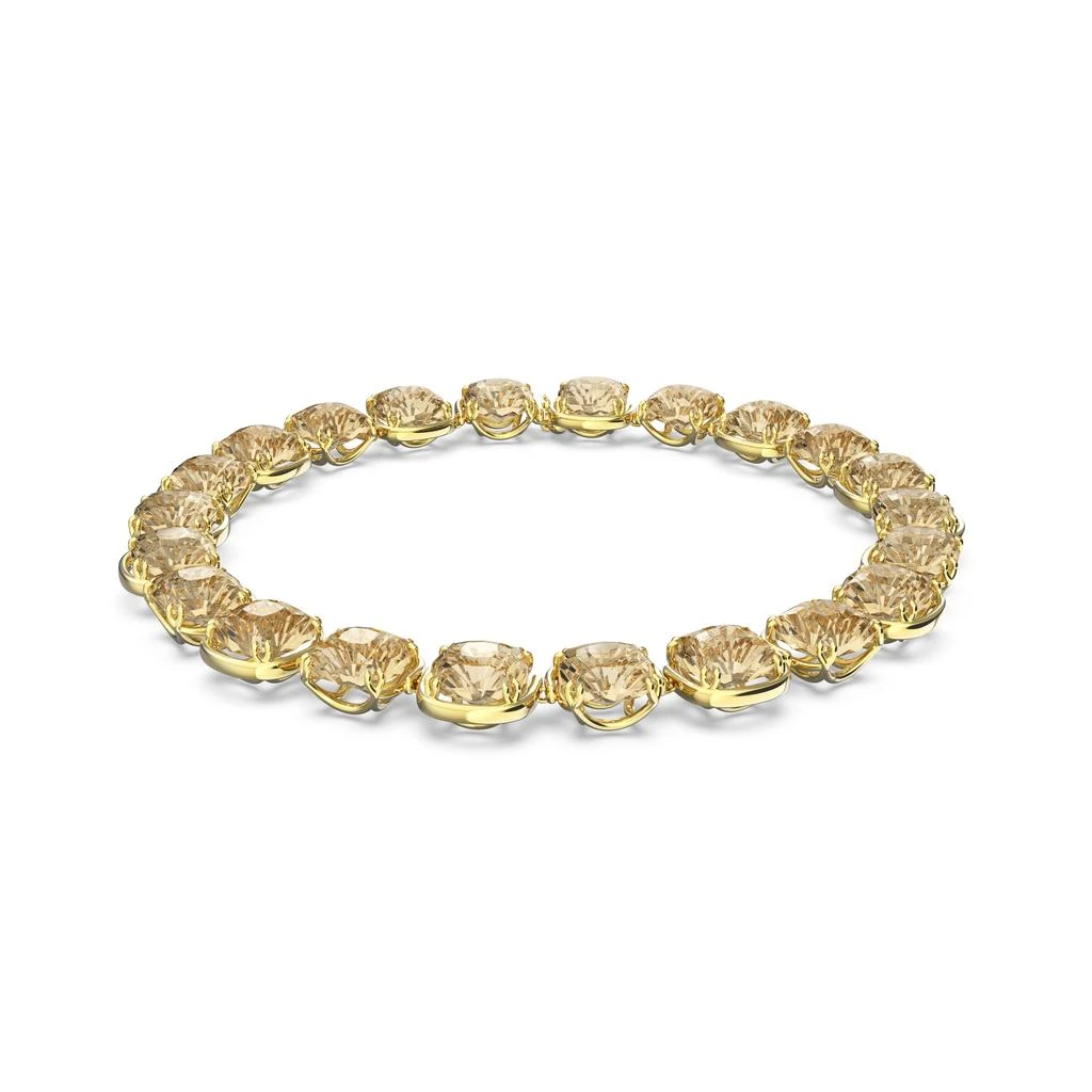 商品Swarovski|Harmonia choker cushion cut gold tone gold-tone plated,价格¥3493,第1张图片