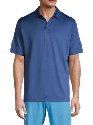 商品Callaway|Pinstriped Stretch-Knit Polo,价格¥252,第1张图片