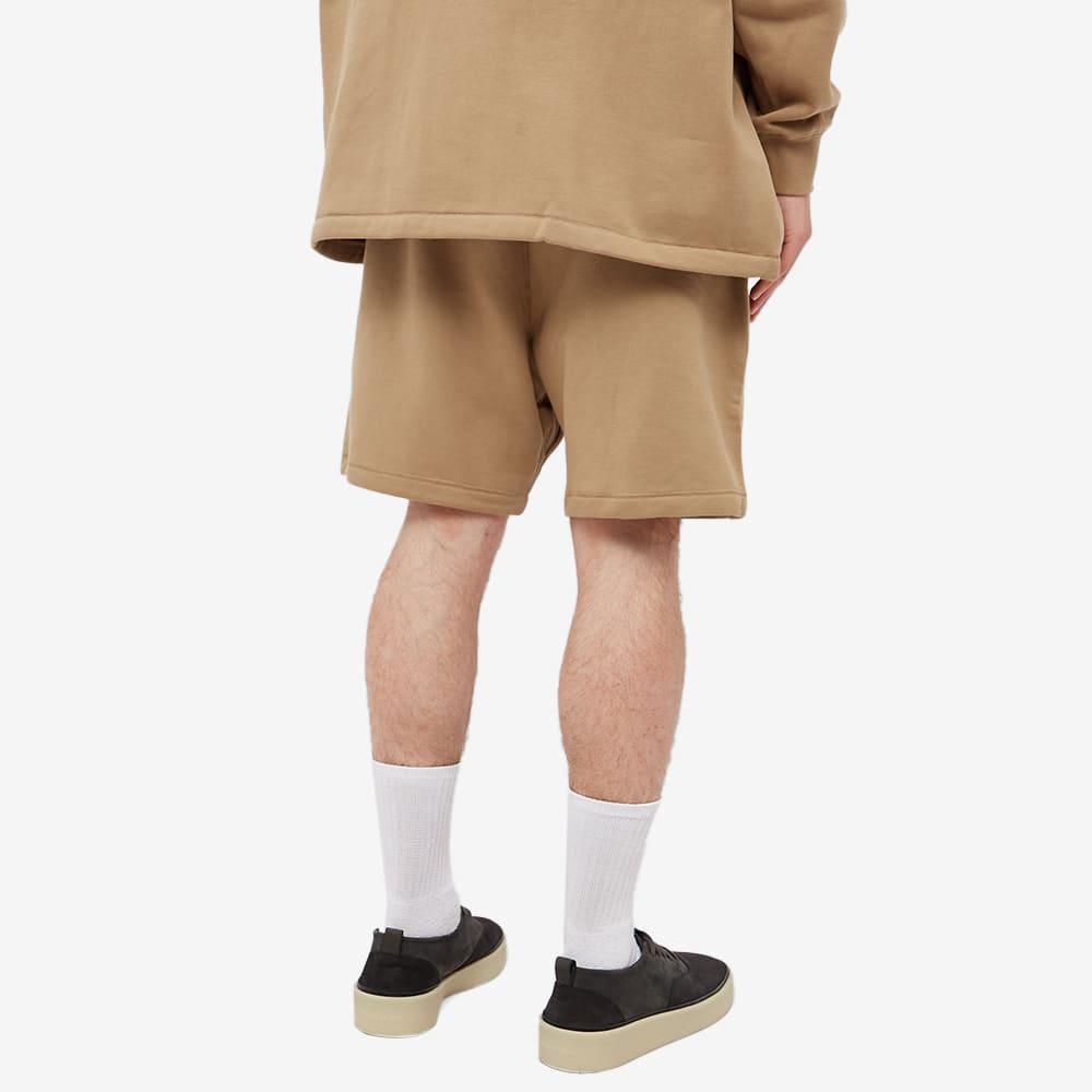 商品Essentials|Fear of God ESSENTIALS Logo Sweat Short - Oak,价格¥587,第5张图片详细描述