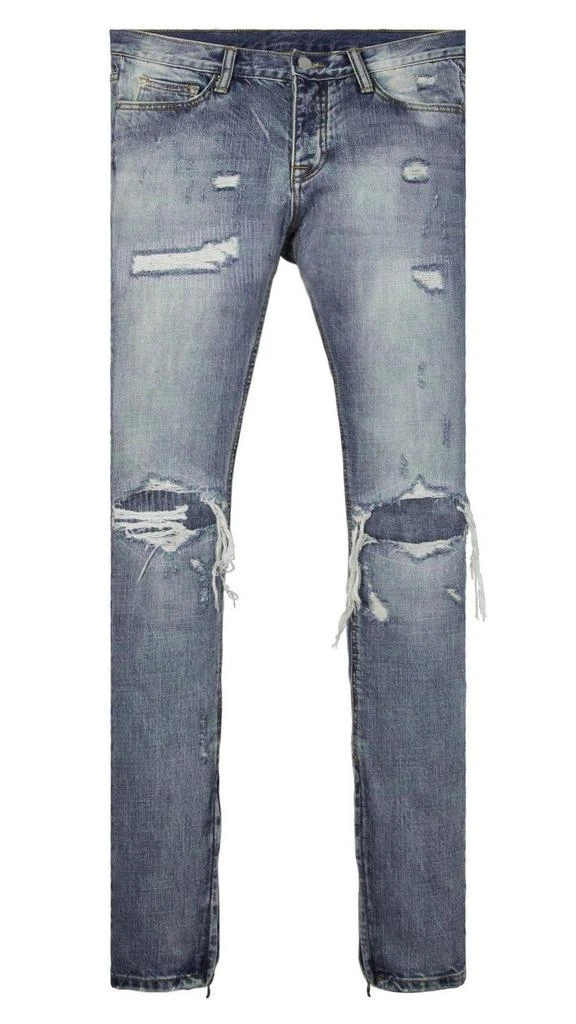 商品MNML|M1 Repaired Denim - Blue牛仔裤,价格¥259,第1张图片