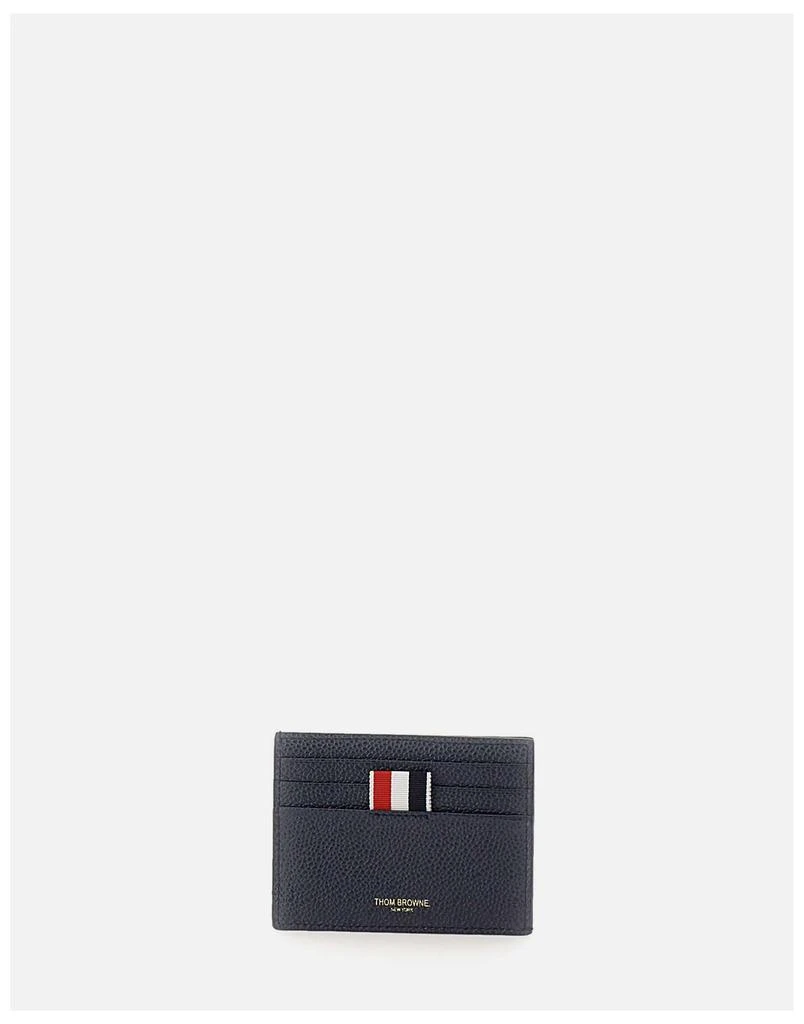 商品Thom Browne|Thom Browne "Card Holder" leather card holder,价格¥2364,第1张图片
