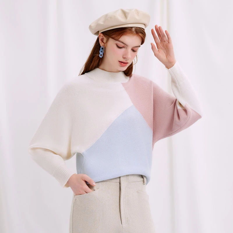 Astrid Wool Sweater - Colorblock | Astrid羊毛毛衣 - 拼色 商品