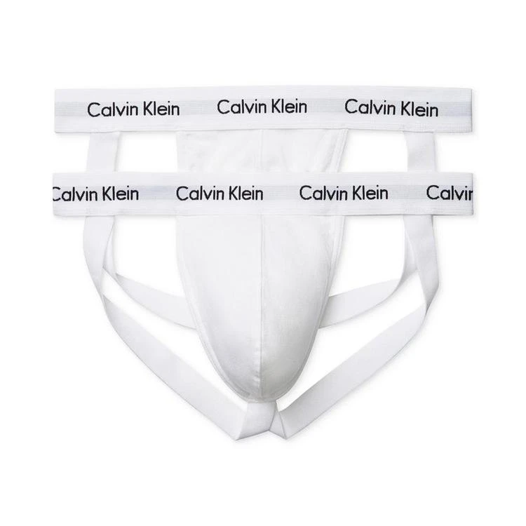 商品Calvin Klein|Men's Cotton Stretch Jock Strap 2-Pack,价格¥220,第1张图片