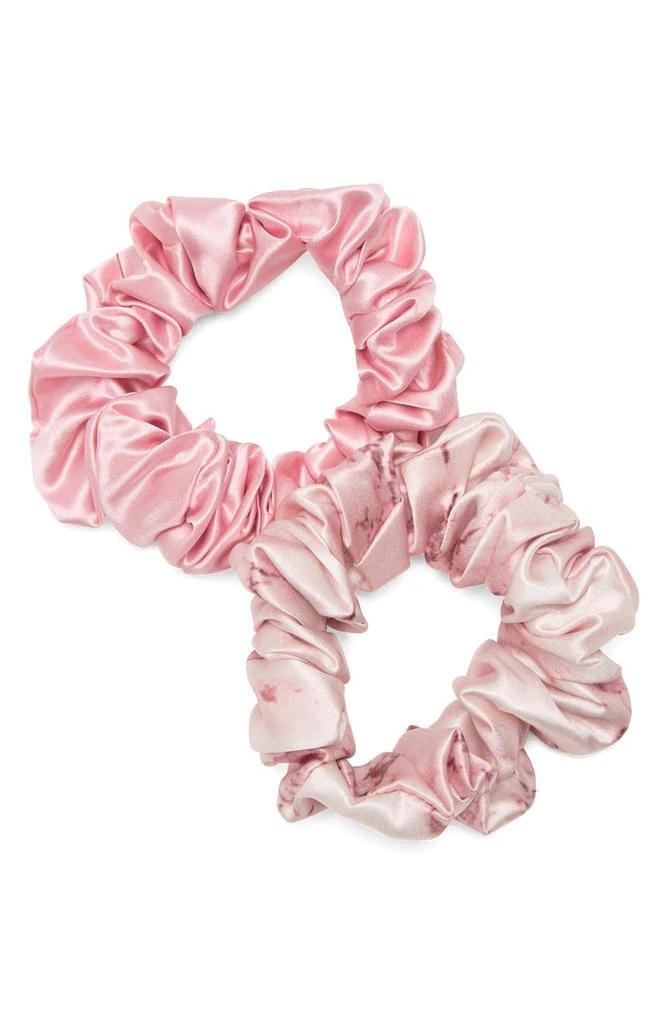 商品Slip|Pure Silk 2-Pack Large Scrunchies,价格¥112,第1张图片