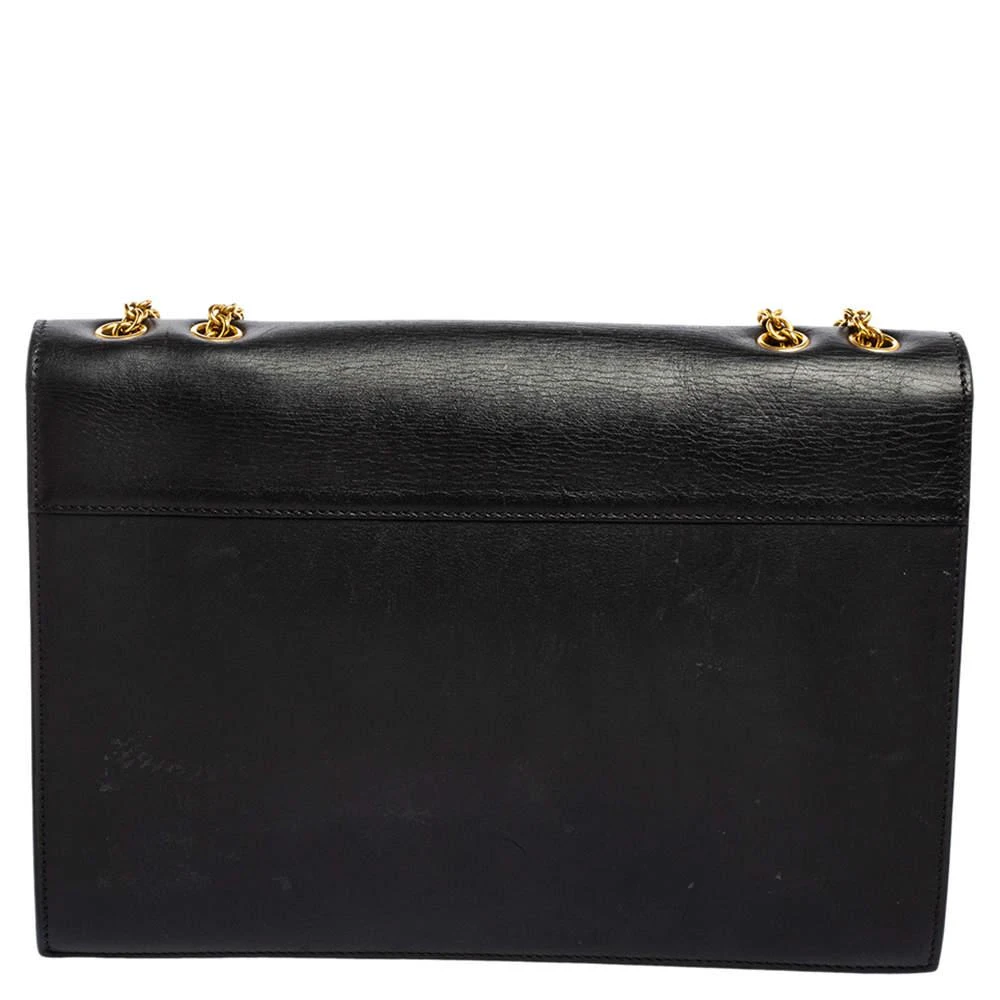 商品[二手商品] Celine|Celine Black Suede And Leather Pocket Envelope Shoulder Bag,价格¥4026,第4张图片详细描述