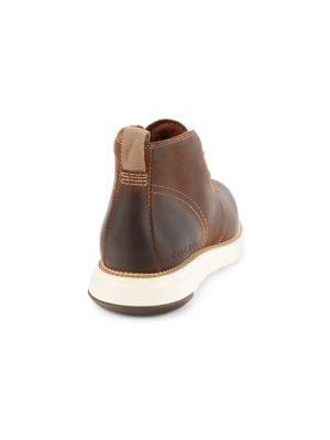 商品Cole Haan|​Grand Atlantic Leather Chukka Boots,价格¥924,第5张图片详细描述