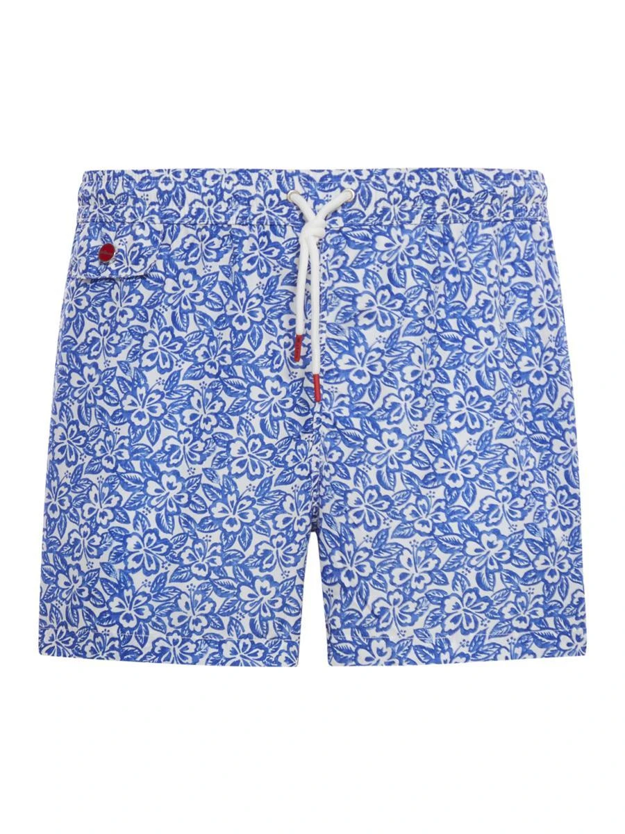 商品【商品预售7天】 Kiton|Kiton 男士泳装 UCOM2CK0748F01007BLUEMULTI 花色,价格¥2373,第1张图片