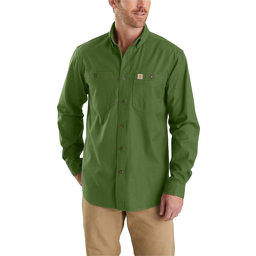 Carhartt Men's Rugged Flex Rigby LS Work Shirt商品第4张图片规格展示