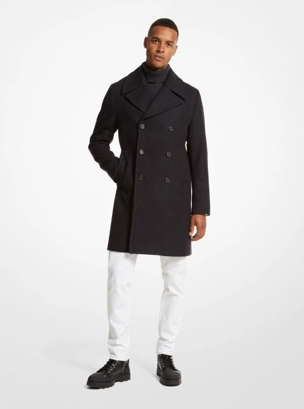 商品Michael Kors|Wool Blend Double-Breasted Coat,价格¥2706,第1张图片