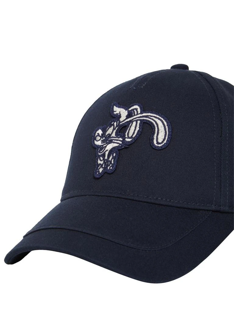 商品Moncler|Logo Cotton Baseball Cap,价格¥2152,第2张图片详细描述